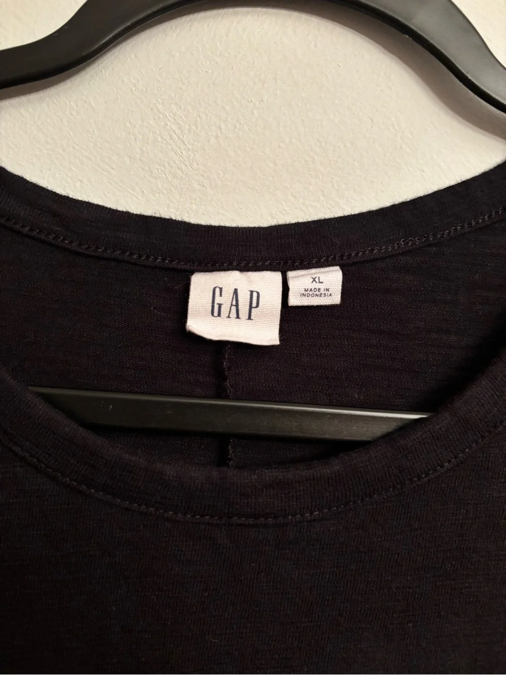 NWOT GAP Black Short Sleeve Pocket T-Shirt Dress - Picture 3 of 7